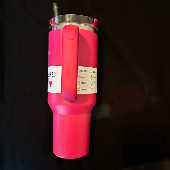Stanley Pink Valentines 40oz tumbler